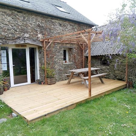 Le Jardin Enchanteur, Chaleureuse Maison D'Hotes Eco-Responsable, Calme Et Accueillante Lopérec Exteriör bild