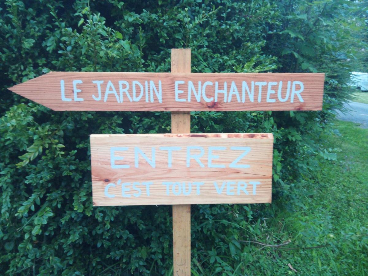 Le Jardin Enchanteur, Chaleureuse Maison D'Hotes Eco-Responsable, Calme Et Accueillante Lopérec Exteriör bild