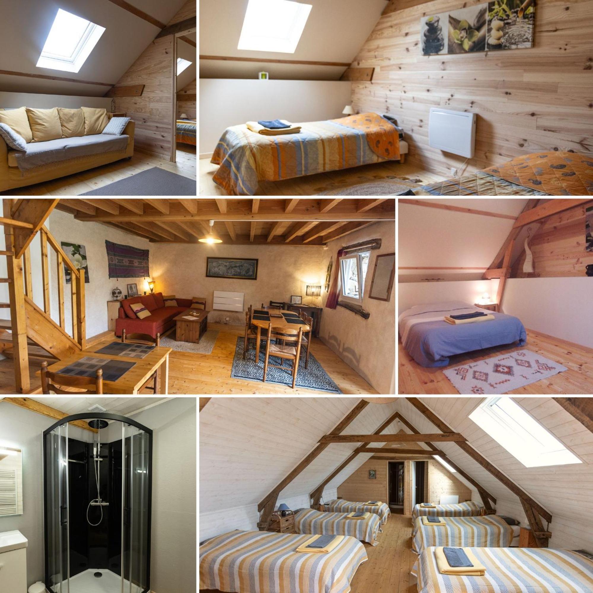 Le Jardin Enchanteur, Chaleureuse Maison D'Hotes Eco-Responsable, Calme Et Accueillante Lopérec Exteriör bild